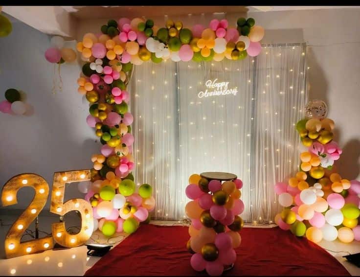 Home Birthday Decoration