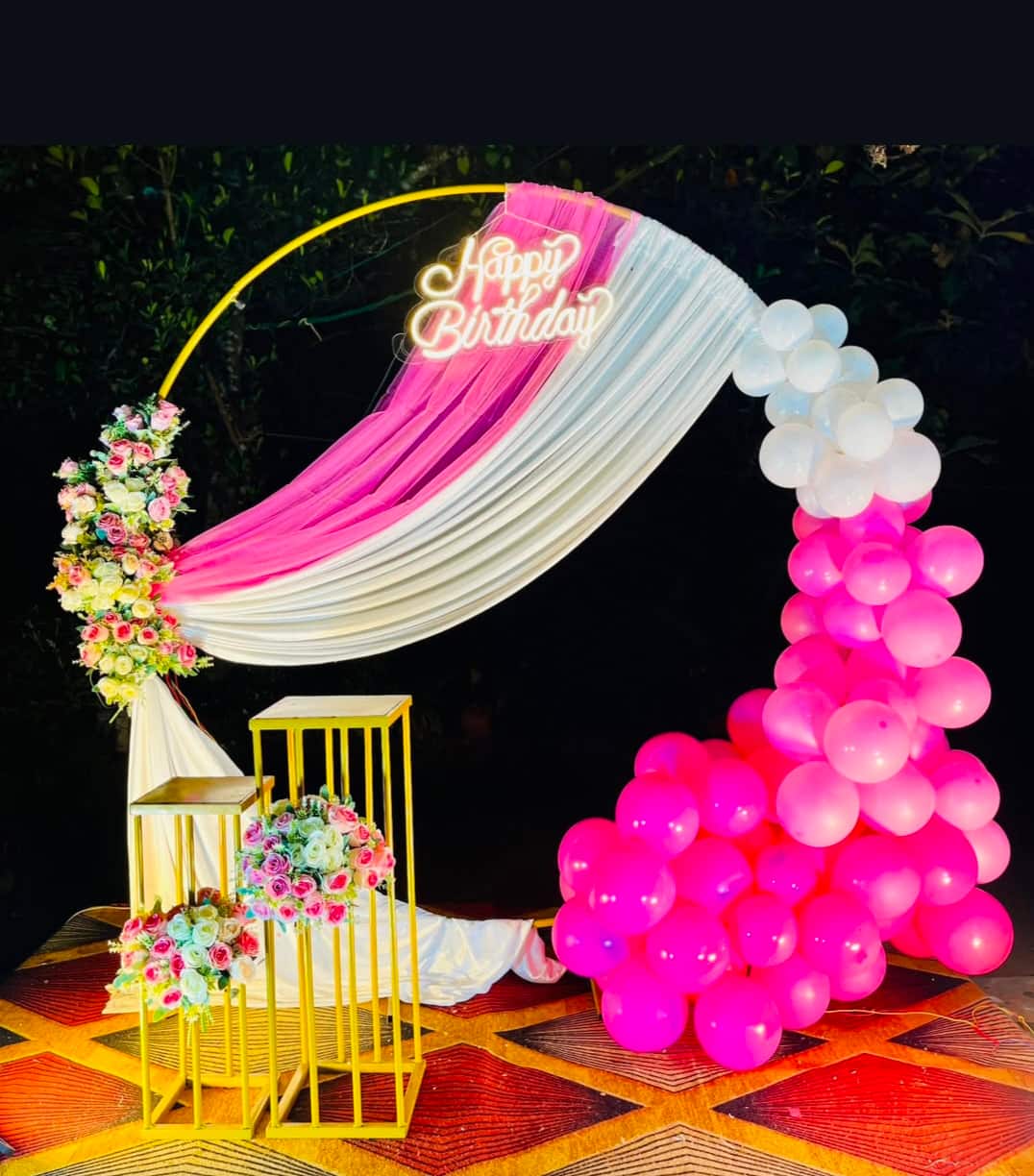 Canopy Birthday Decoration