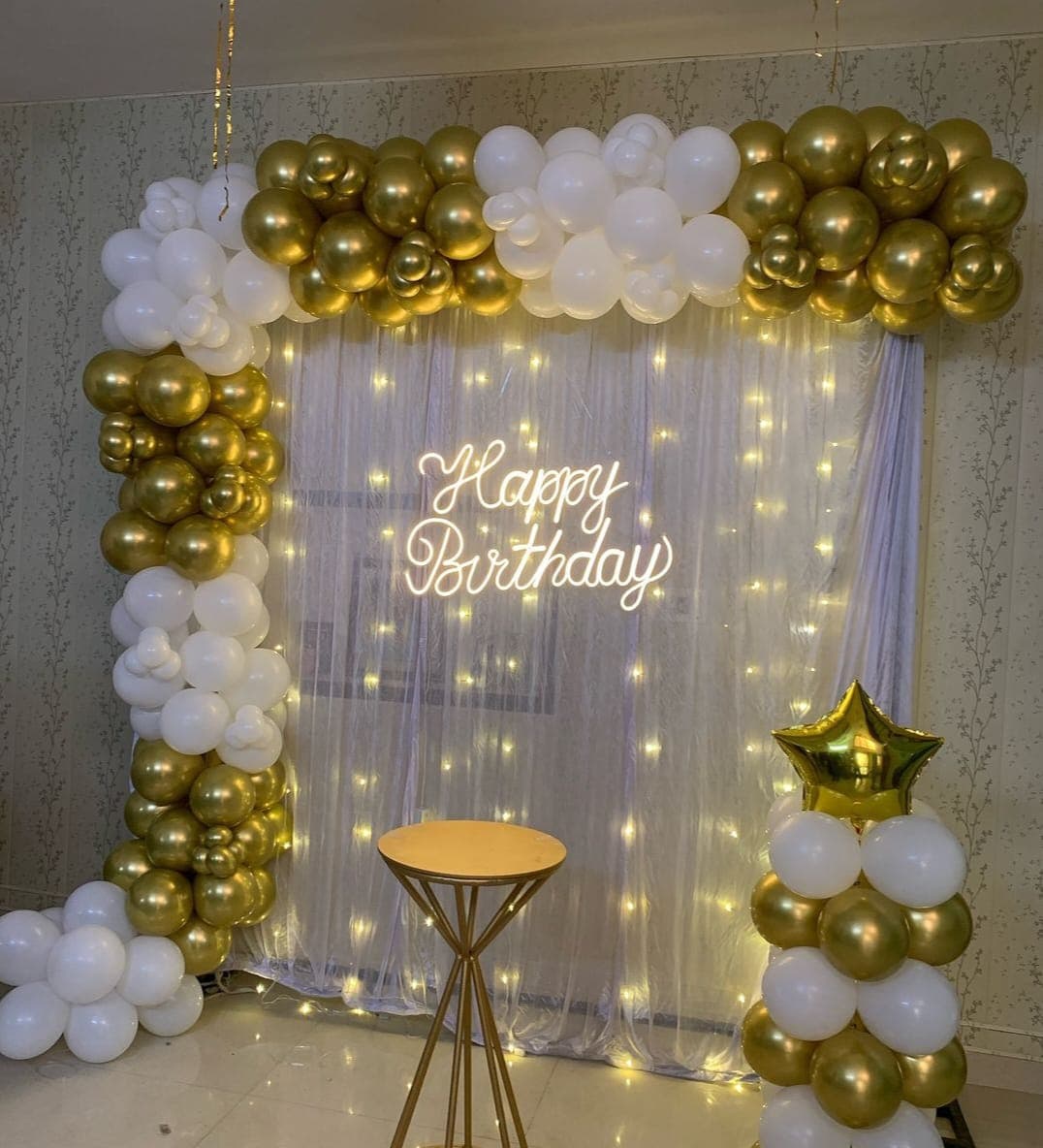 Birthday decoration setup in Patna